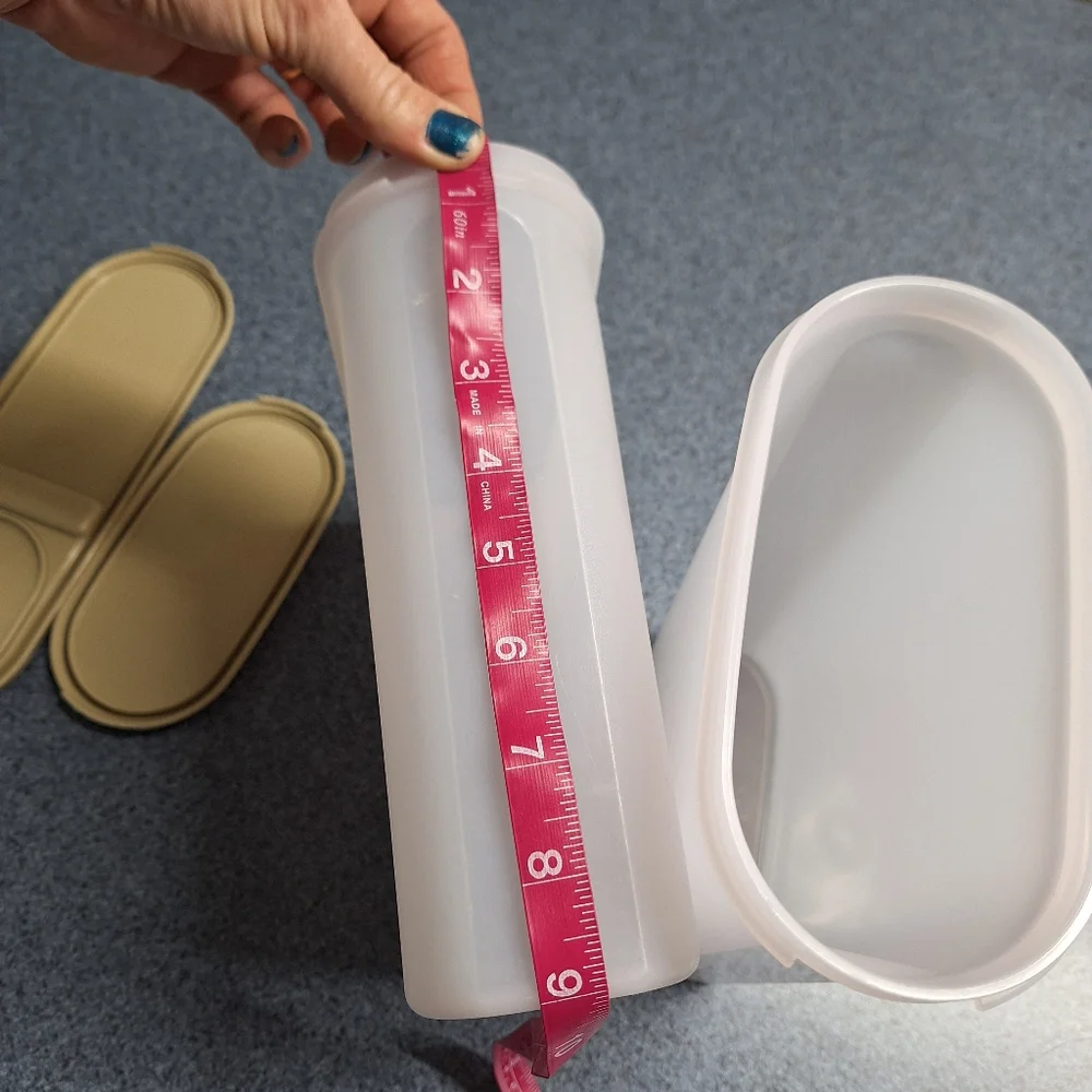 Tupperware Modular Mates Set #1616-19,#1515-14, #2331D-1, 1 w/Flip Top Lid
